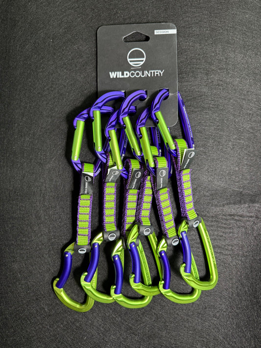 【現貨直發】Wild Country Session Quickdraw 12cm（6 支裝）攀岩 快掛